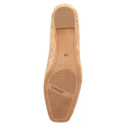J Renee Flats|Women's , Edie Flat Gold Cork