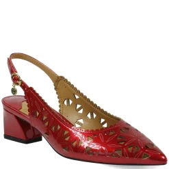 J Renee Pumps & Heels|Women's , Eloden Pump Red Patent