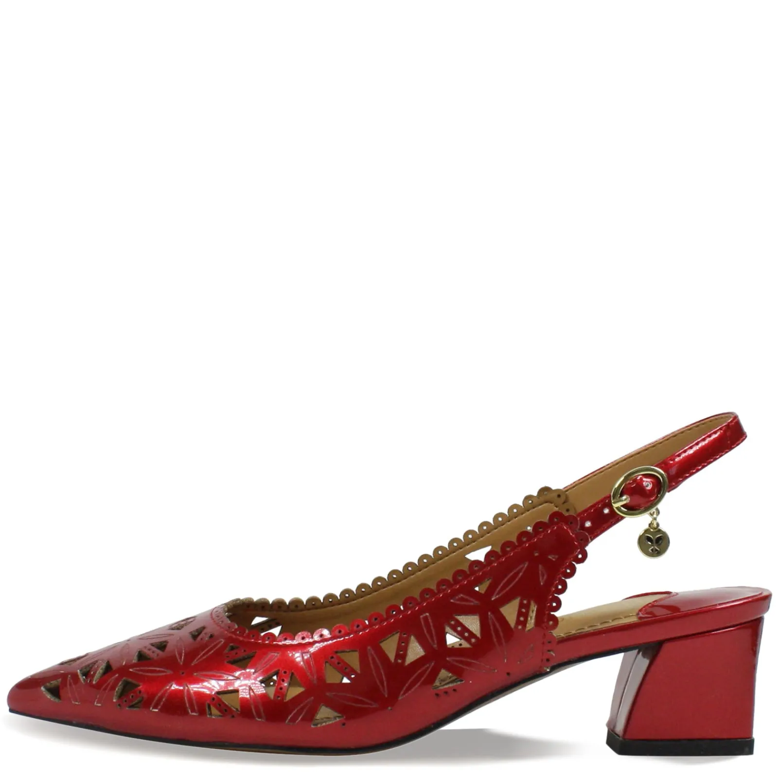 J Renee Pumps & Heels|Women's , Eloden Pump Red Patent