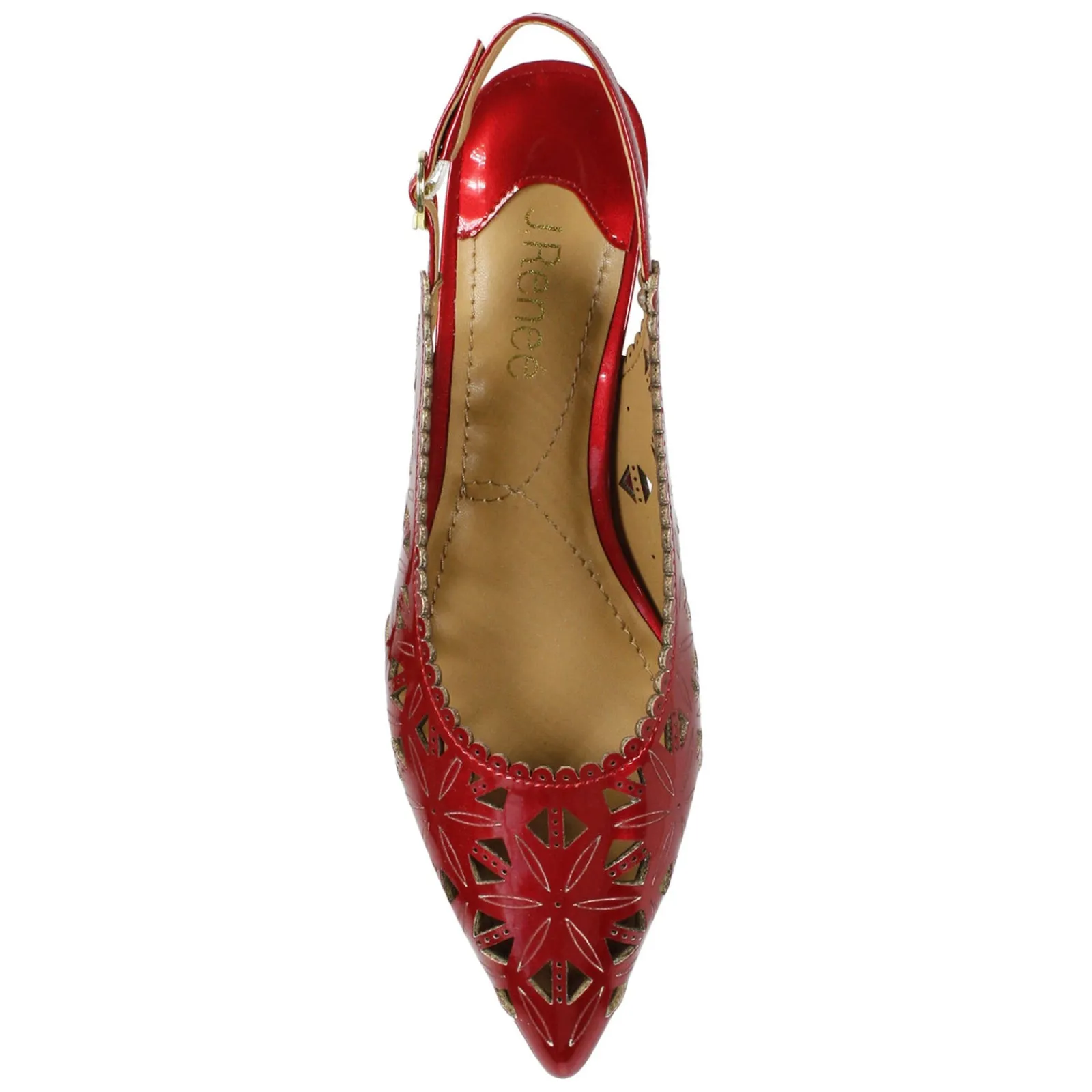 J Renee Pumps & Heels|Women's , Eloden Pump Red Patent