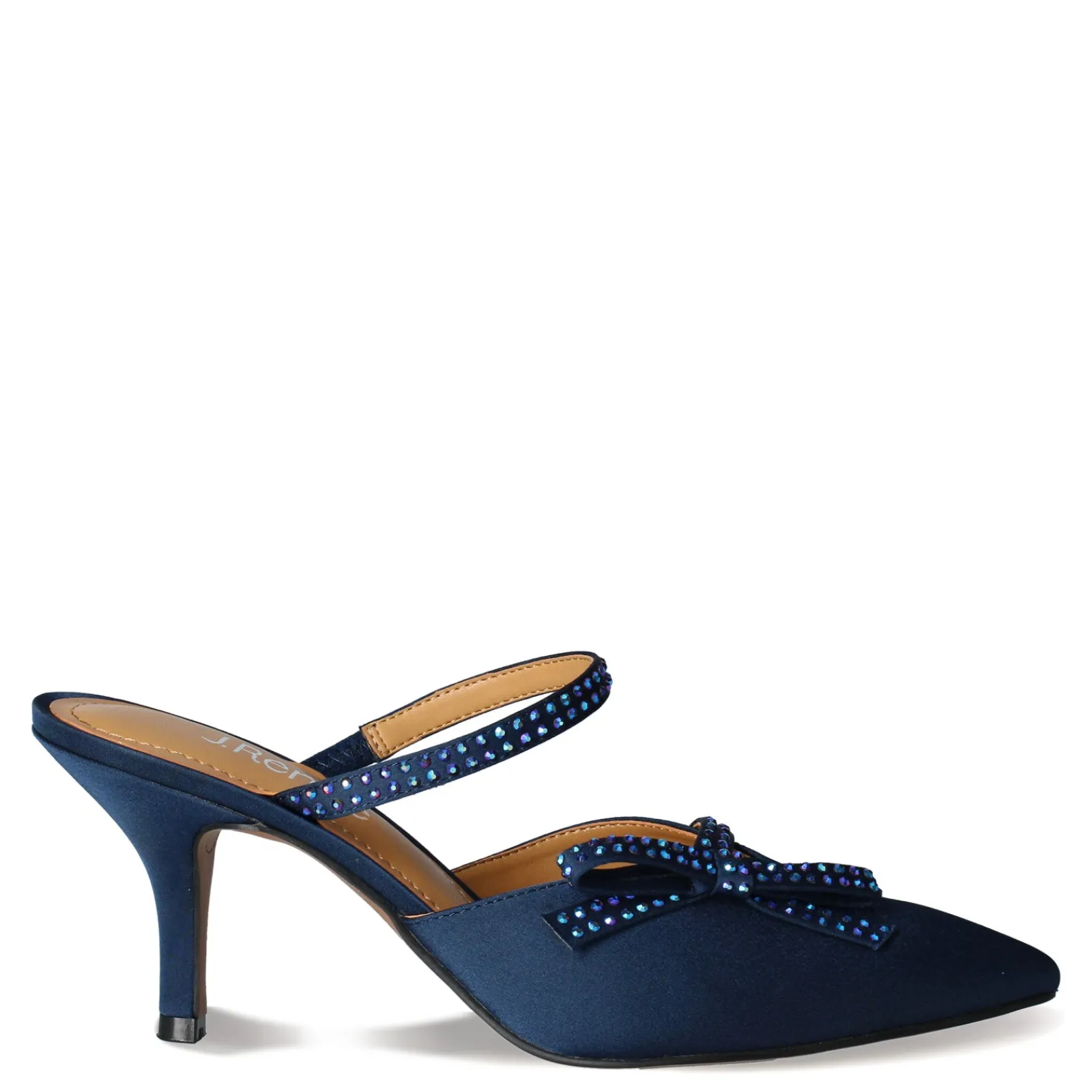 J Renee Pumps & Heels|Women's , Estelia Pump Navy Satin