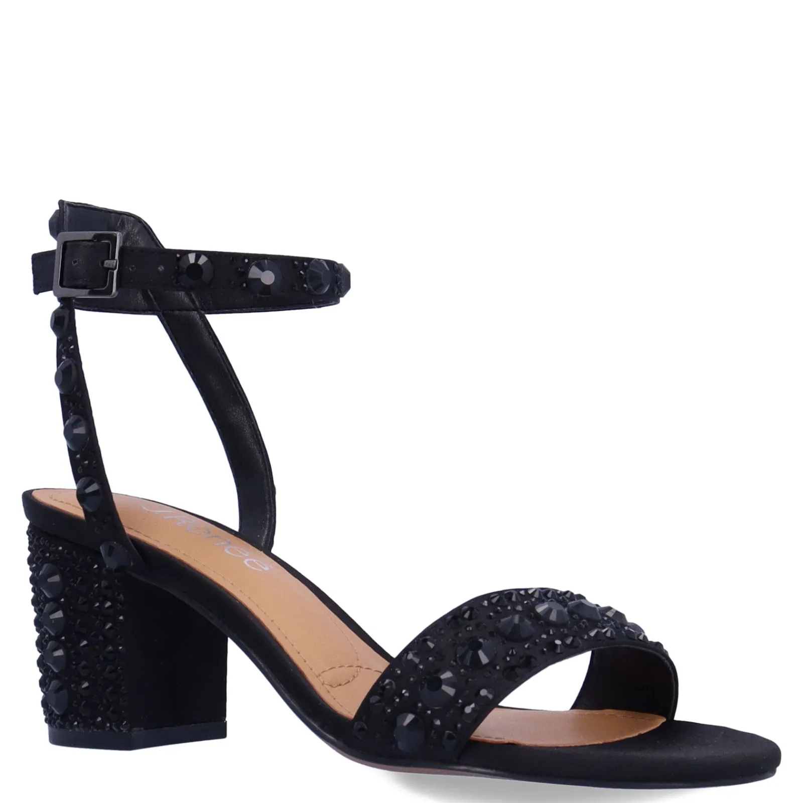 J Renee Sandals|Women's , Evelina Sandal Black