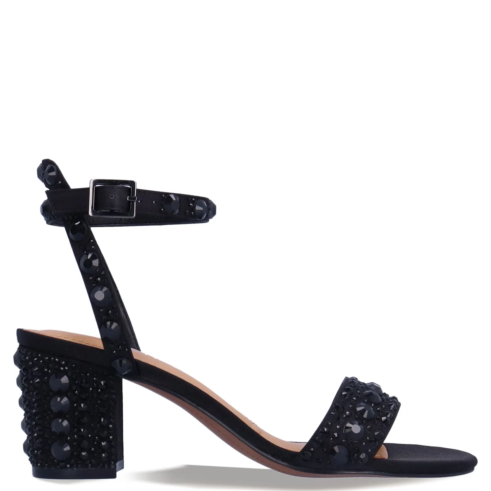 J Renee Sandals|Women's , Evelina Sandal Black