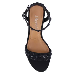 J Renee Sandals|Women's , Evelina Sandal Black