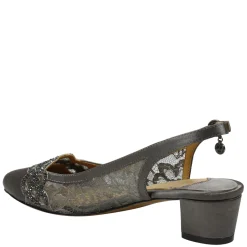 J Renee Pumps & Heels|Women's , Faleece Pump Dark Grey