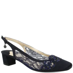 J Renee Pumps & Heels|Women's , Faleece Pump Navy