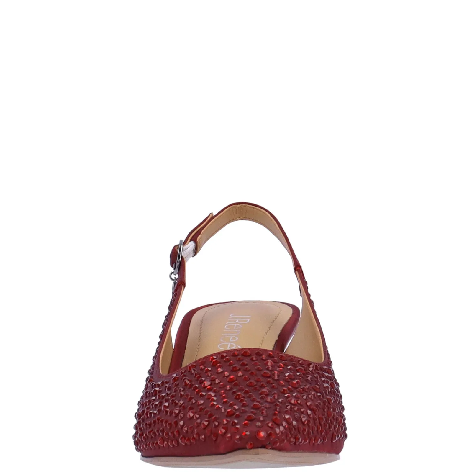 J Renee Pumps & Heels|Women's , Ferryanne Pump Burgundy Satin