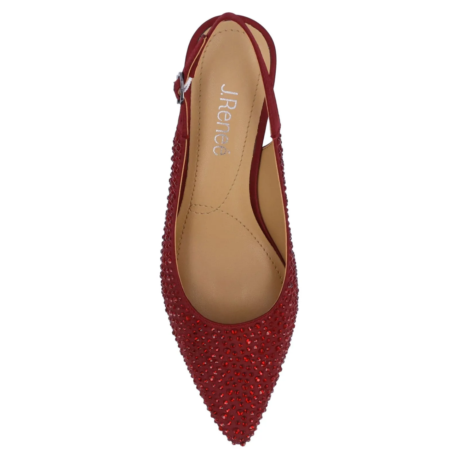 J Renee Pumps & Heels|Women's , Ferryanne Pump Burgundy Satin