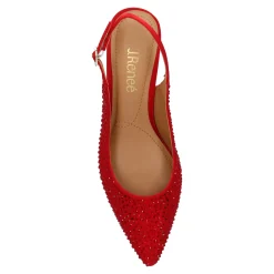 J Renee Pumps & Heels|Women's , Ferryanne Pump Red Bean