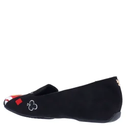 J Renee Loafers|Women's , Fullhouse Flat Black Suede