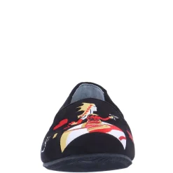 J Renee Flats|Women's , Fullhouse Flat Black Suede