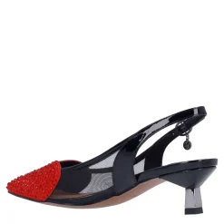J Renee Pumps & Heels|Women's , Gwyn Pump Black Red