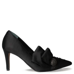 J Renee Pumps & Heels|Women's , Hirisha Pump Black Satin