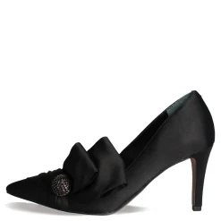 J Renee Pumps & Heels|Women's , Hirisha Pump Black Satin