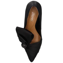 J Renee Pumps & Heels|Women's , Hirisha Pump Black Satin
