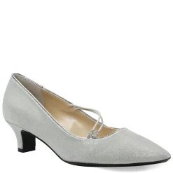 J Renee Pumps & Heels|Women's , Idenah Pump Silver