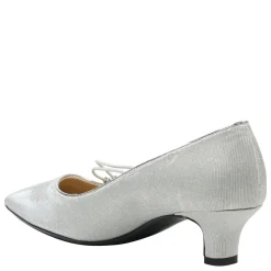 J Renee Pumps & Heels|Women's , Idenah Pump Silver