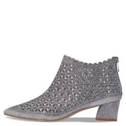 J Renee Boots|Women's , Jacinta Boot Pewter Glitter