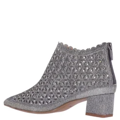 J Renee Boots|Women's , Jacinta Boot Pewter Glitter