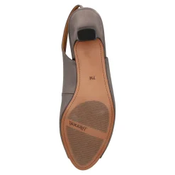J Renee Sandals|Women's , Jenvey Sandal Grey Satin
