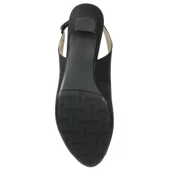 J Renee Pumps & Heels|Women's , Jenvey Sandal Black Satin