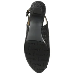 J Renee Pumps & Heels|Women's , Jenvey Sandal Black Glitter