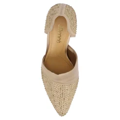 J Renee Pumps & Heels|Women's , Kaleena D'Orsay Pump Beige