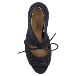 J Renee Pumps & Heels|Women's , Kiandra Pump Black Satin