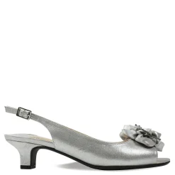 J Renee Pumps & Heels|Women's , Leonelle Sandal Silver