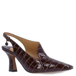 J Renee Pumps & Heels|Women's , Prissy Pump Brown Croco
