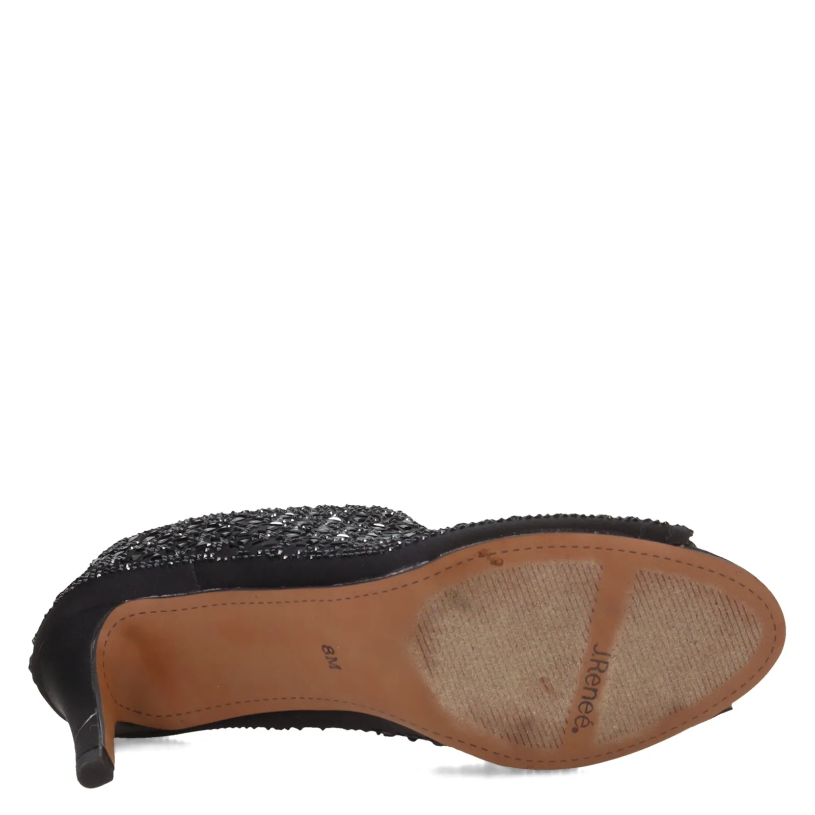 J Renee Sandals|Women's , Radita Shootie Black Satin