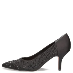 J Renee Pumps & Heels|Women's , Rishna Pump Black Satin