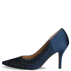 J Renee Pumps & Heels|Women's , Sesily Pump Navy Satin