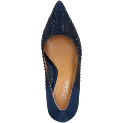 J Renee Pumps & Heels|Women's , Sesily Pump Navy Satin