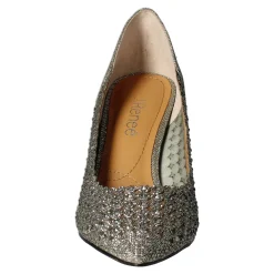 J Renee Pumps & Heels|Women's , Sesily Pump Pewter Glitter