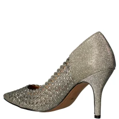 J Renee Pumps & Heels|Women's , Sesily Pump Pewter Glitter