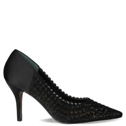 J Renee Pumps & Heels|Women's , Sesily Pump Black Satin