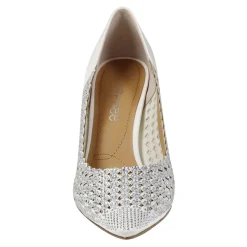J Renee Pumps & Heels|Women's , Sesily Pump White Satin