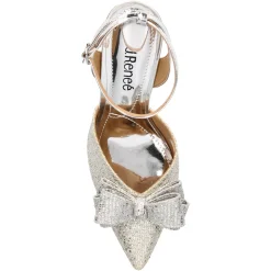 J Renee Pumps & Heels|Women's , Shanaya Pump Silver Glitter