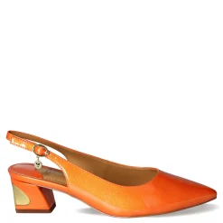 J Renee Pumps & Heels|Women's , Shayanne Pump Orange Patent