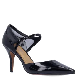 J Renee Pumps & Heels|Women's , Siona Pump Black Patent
