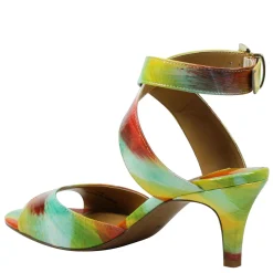 J Renee Sandals|Women's , Soncino Sandal Bright Multi Patent