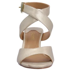 J Renee Sandals|Women's , Soncino Sandal Gold Suede