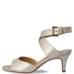 J Renee Sandals|Women's , Soncino Sandal Gold Suede