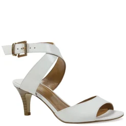 J Renee Sandals|Women's , Soncino Sandal White Leather