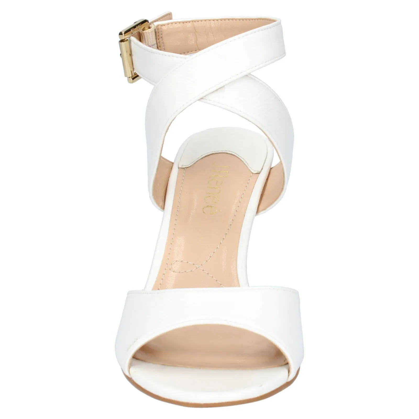 J Renee Sandals|Women's , Soncino Sandal White Leather