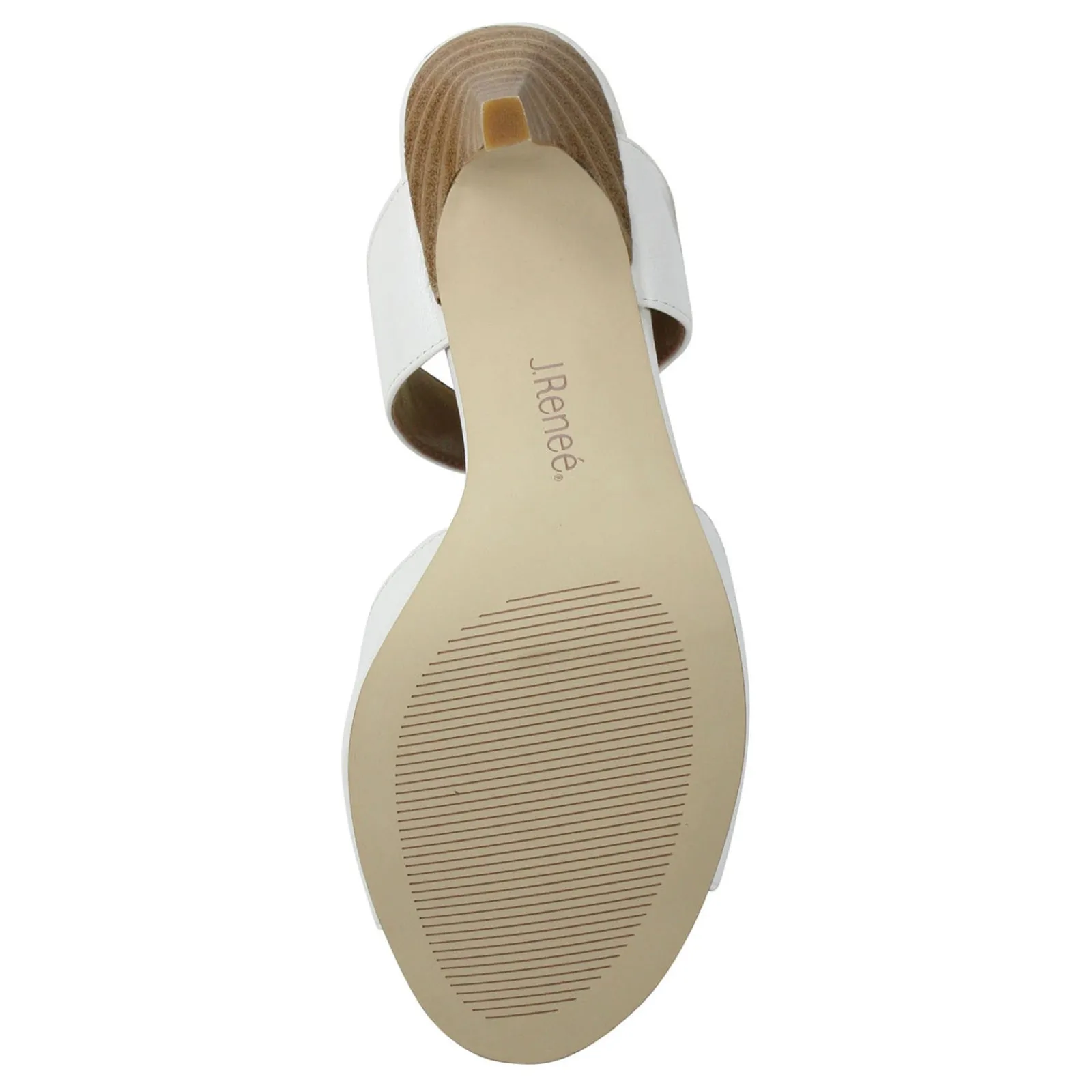 J Renee Sandals|Women's , Soncino Sandal White Leather