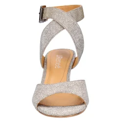J Renee Sandals|Women's , Soncino Sandal Pewter Glitter