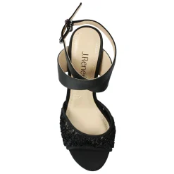 J Renee Sandals|Women's , Soncino Sandal Black Lace