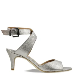 J Renee Sandals|Women's , Soncino Sandal Taupe Metallic Nappa
